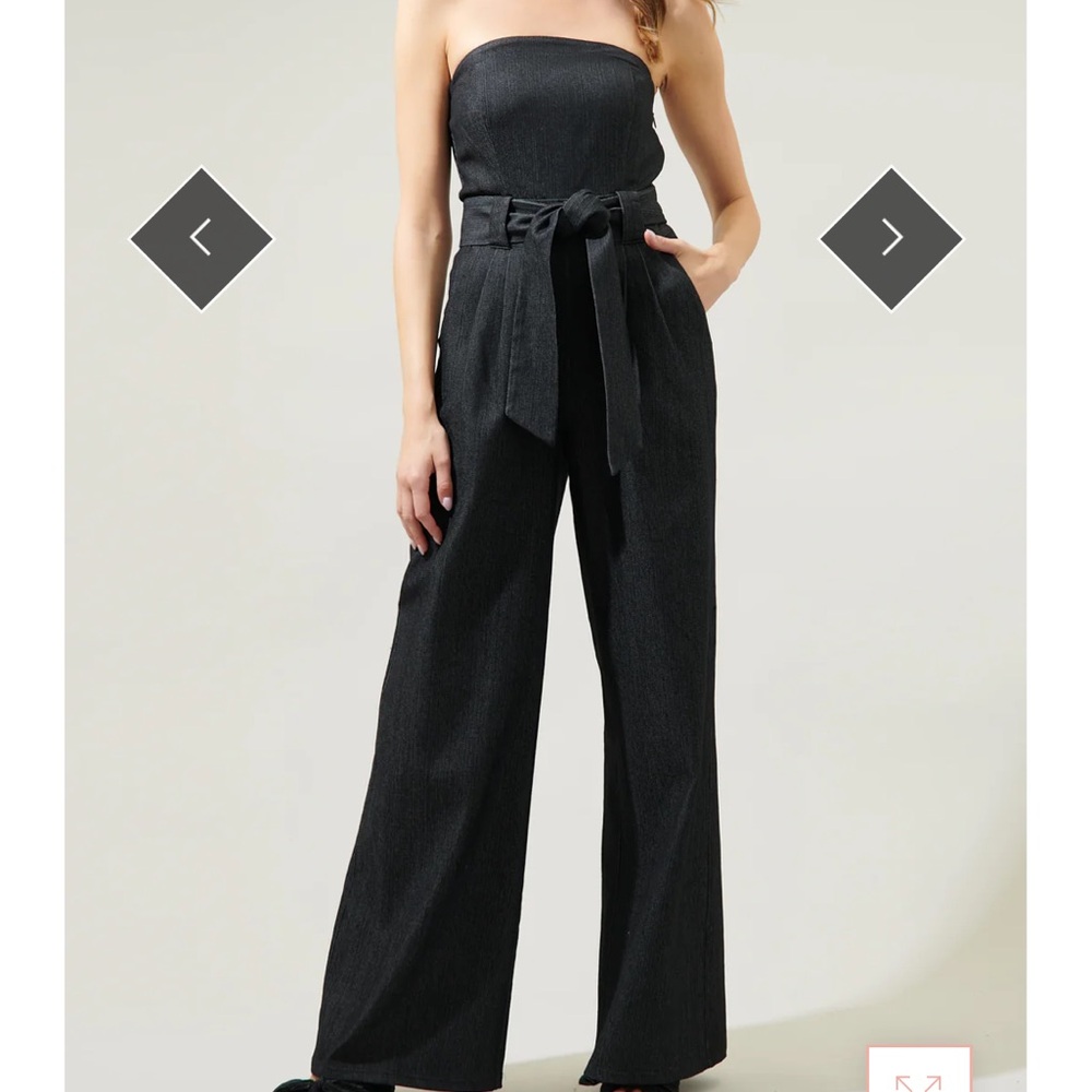 SUGARLIPS DENIM JUMPSUIT